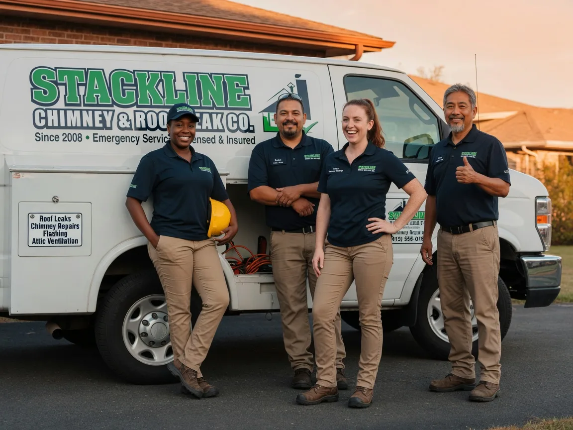 Chimney flashing repair company in Conetoe, NC